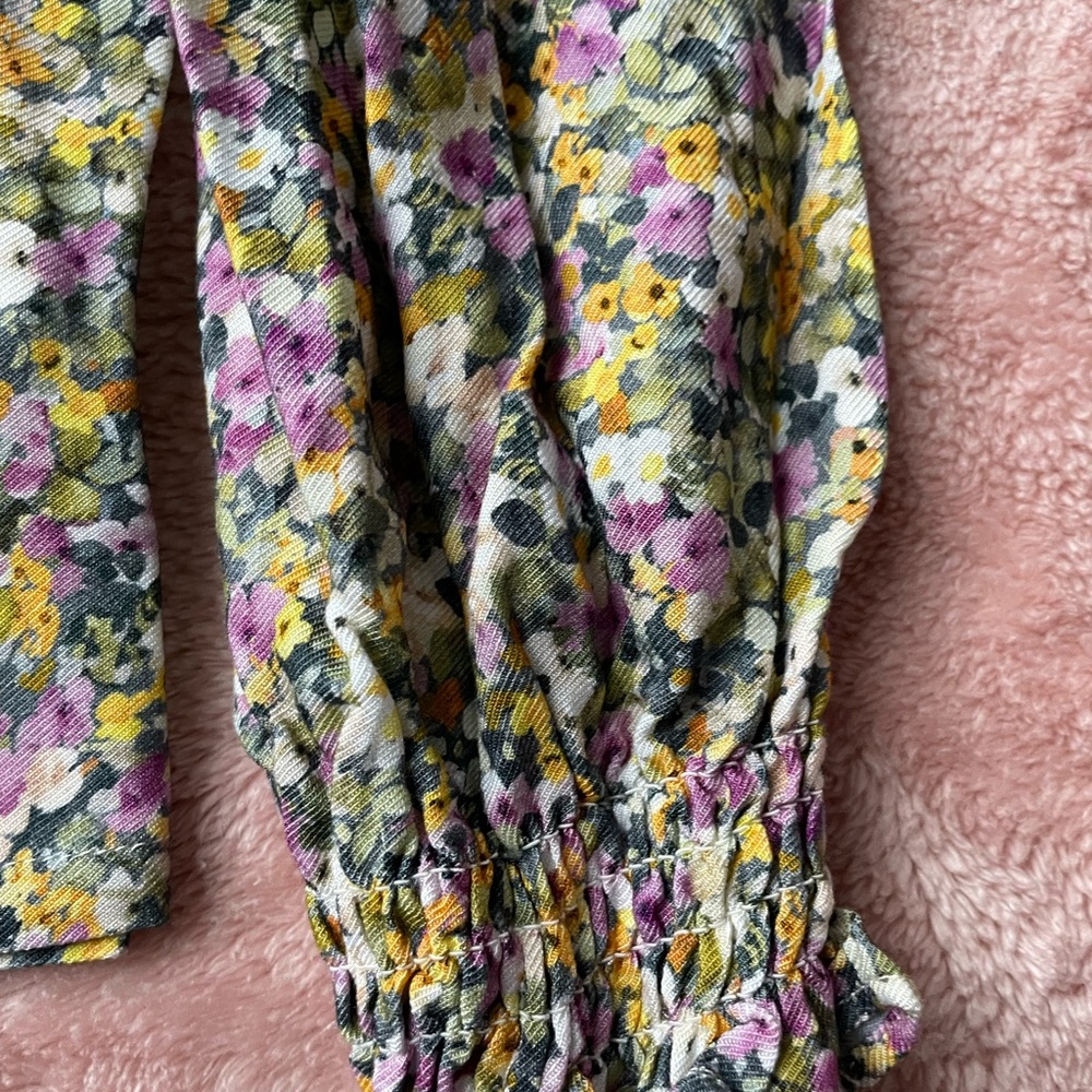 Like New,Mayoral Floral Blouse - Multicolor - Picture 3 of 3
